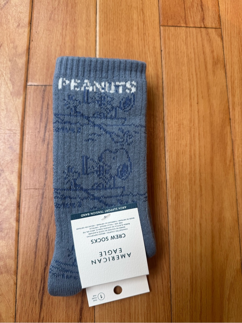 Snoopy Socks Mens American Eagle Crew